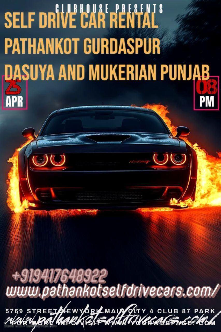  Self Drive Car Rental Pathankot Punjab 919417648922