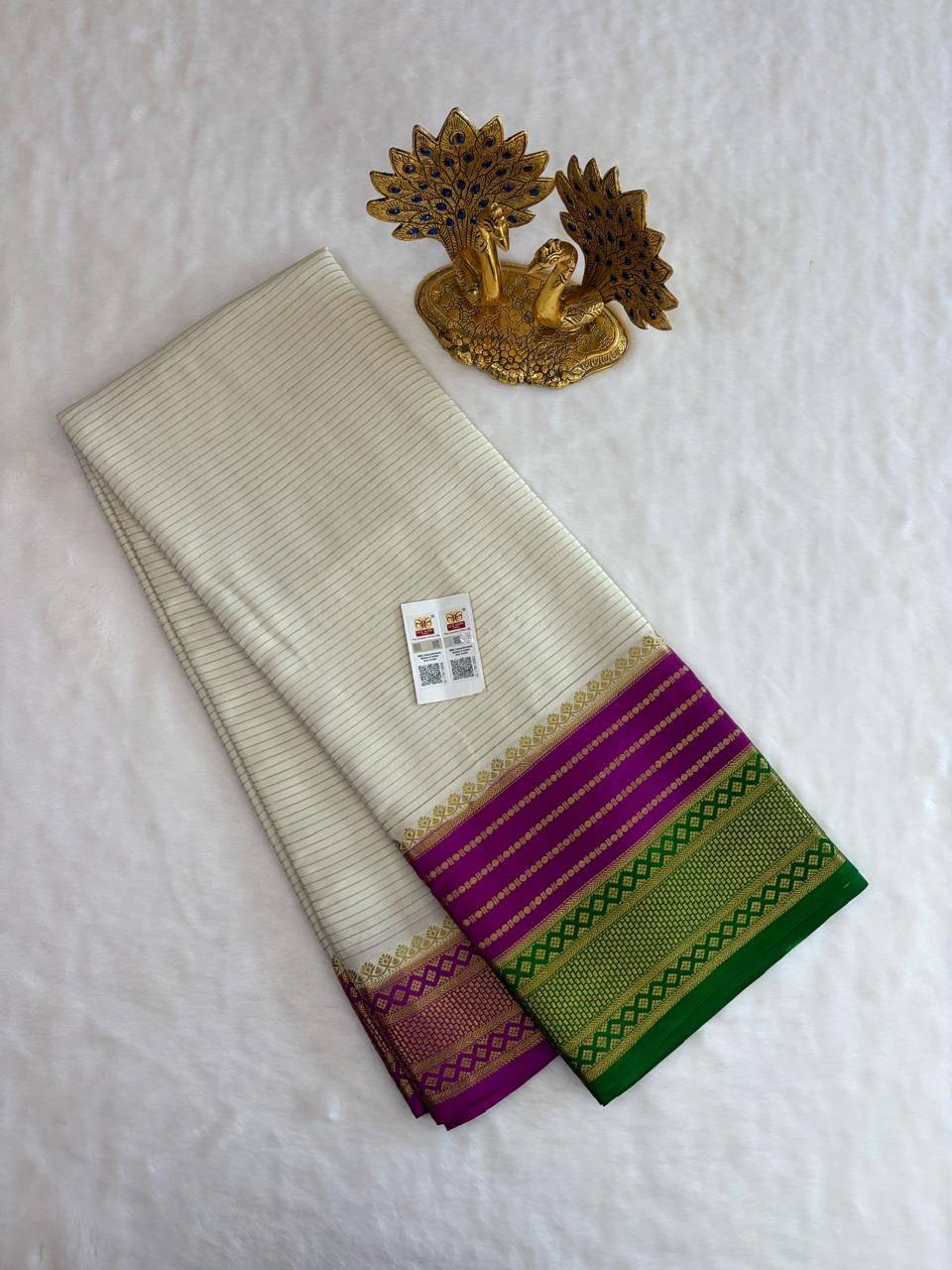 Wedding Collection of Pure Mysore Silk Sarees Online