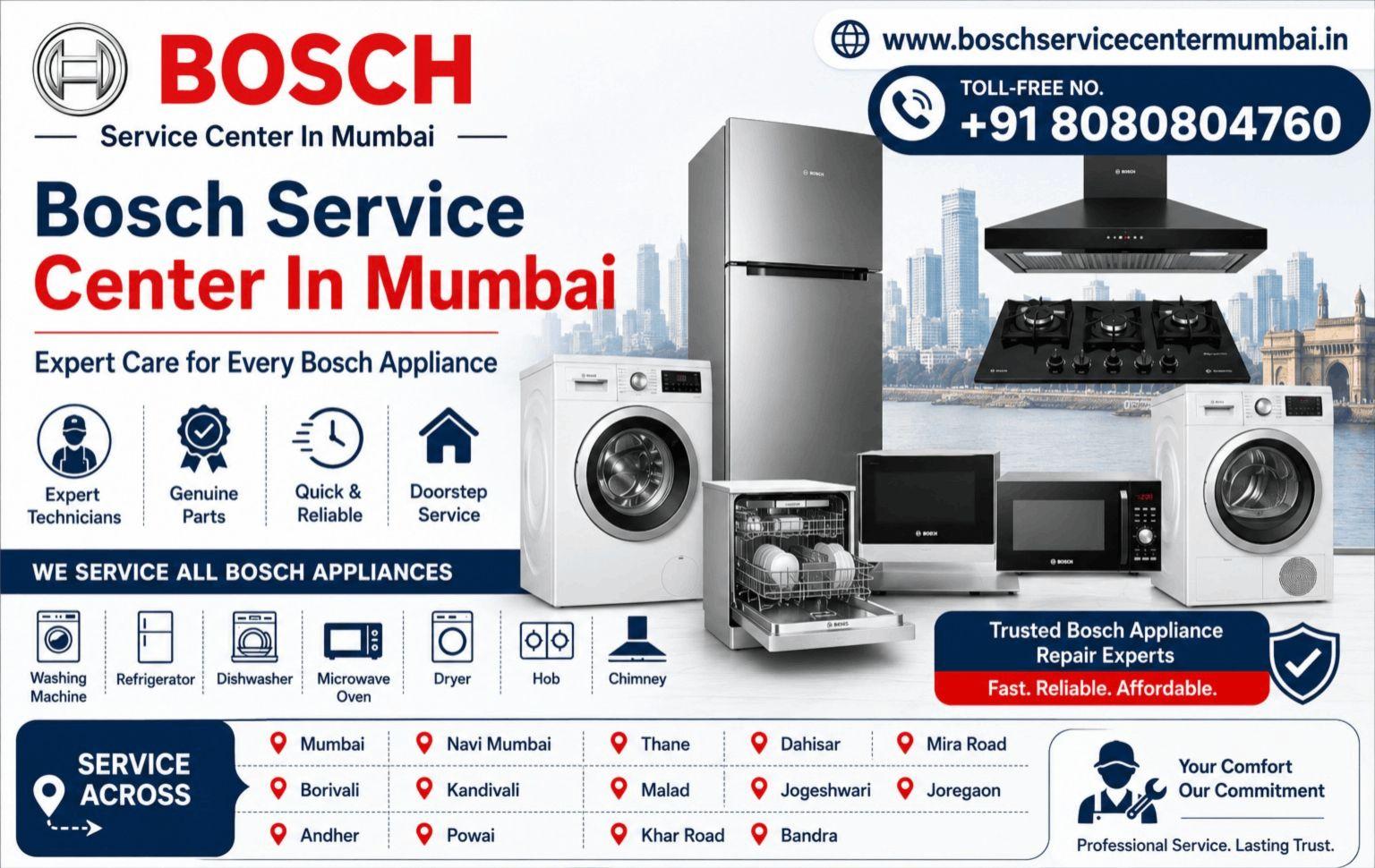 Bosch Service Center in Mumbai | Call now +91 8080804760 