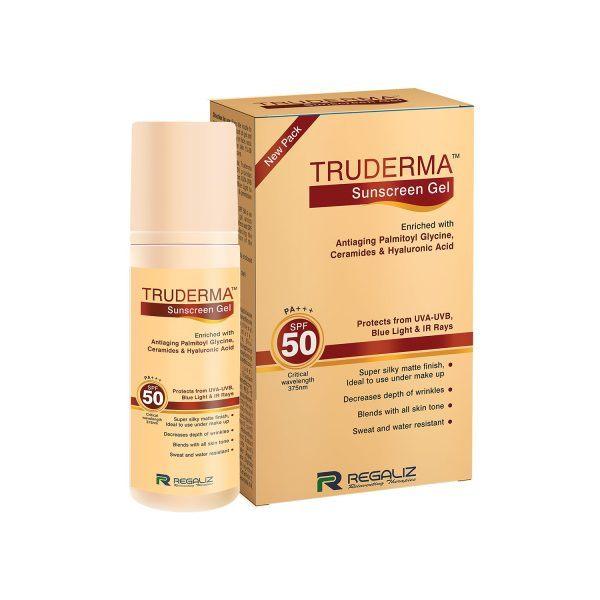  Truderma Sunscreen Gel SPF 50 for Broad-Spectrum Sun Protection | Cureka