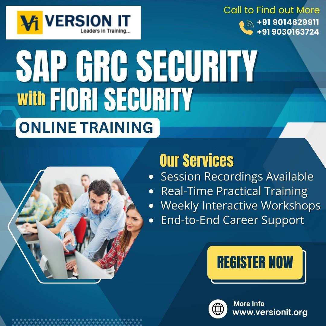 Advance Your Career with the Best SAP GRC Security Training at Version IT