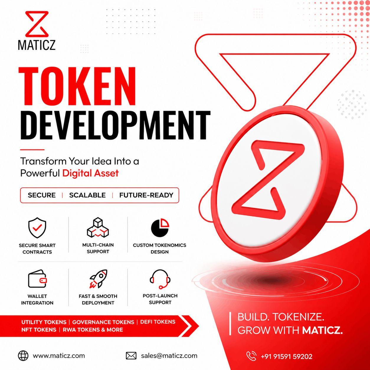 Trusted Cryptocurrency Token Development Company: Maticz Technologies