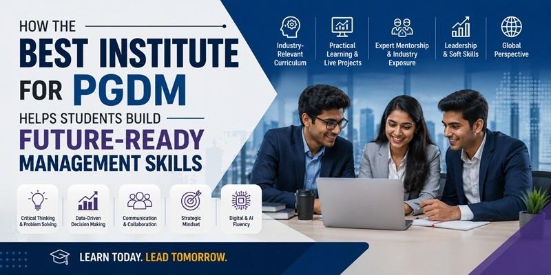 Future-Ready Management Skills with Best Institute in PGDM