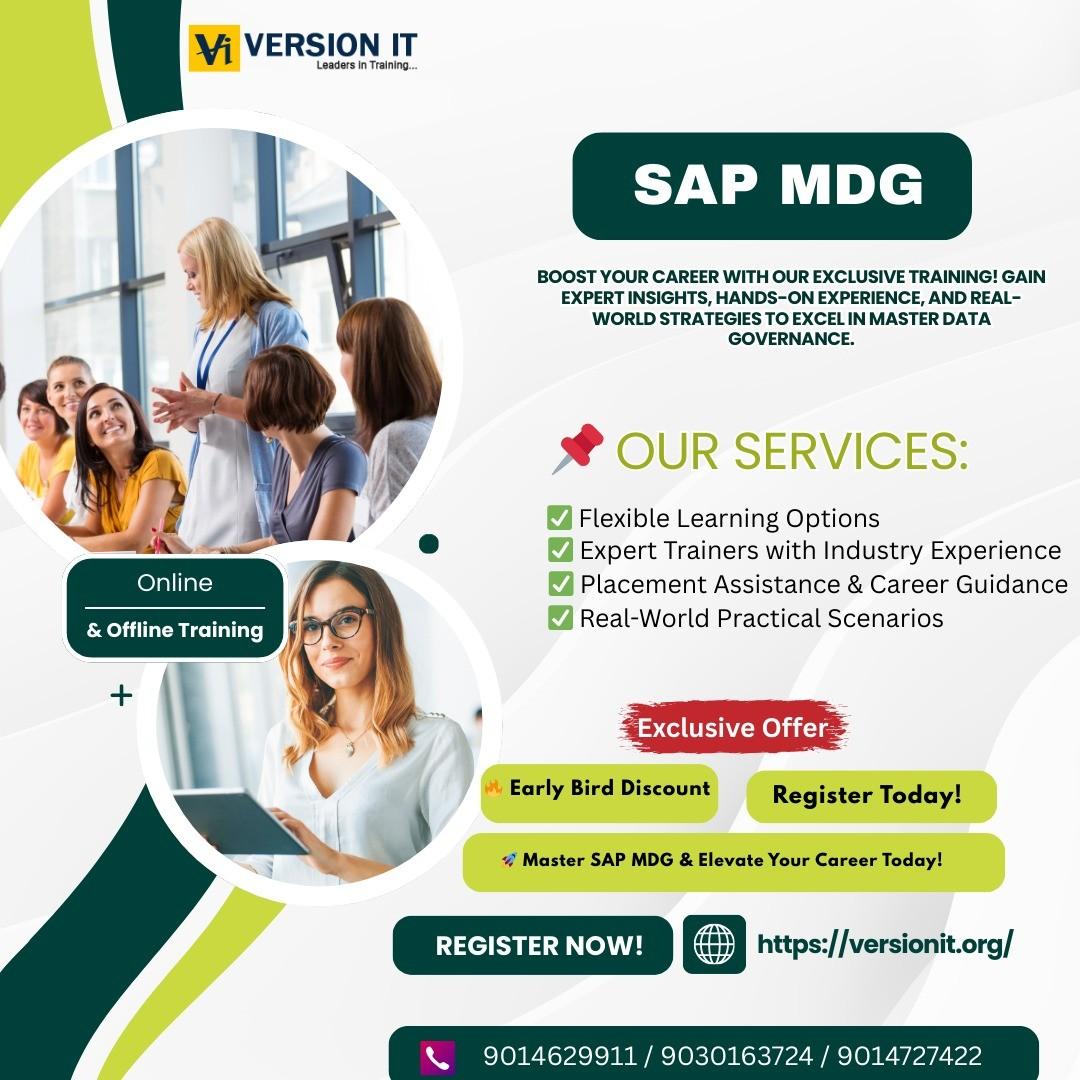 Best SAP MDG Training in Chennai