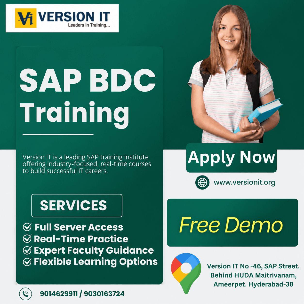 Best SAP BDC Training in Bangalore
