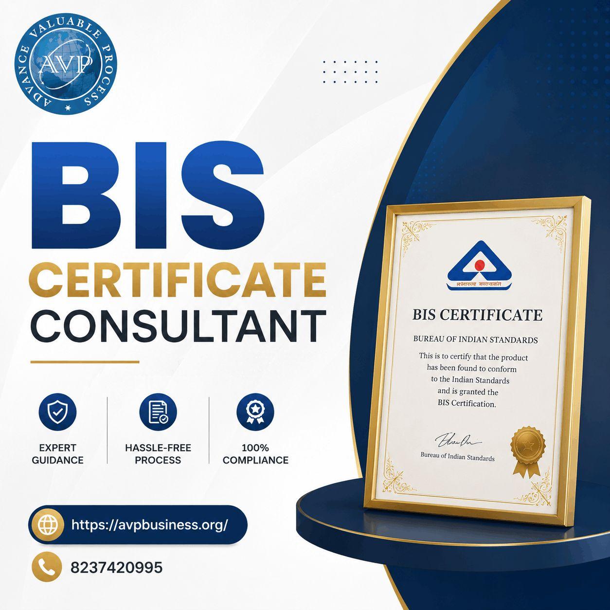 BIS Certificate Consultant in Sangli