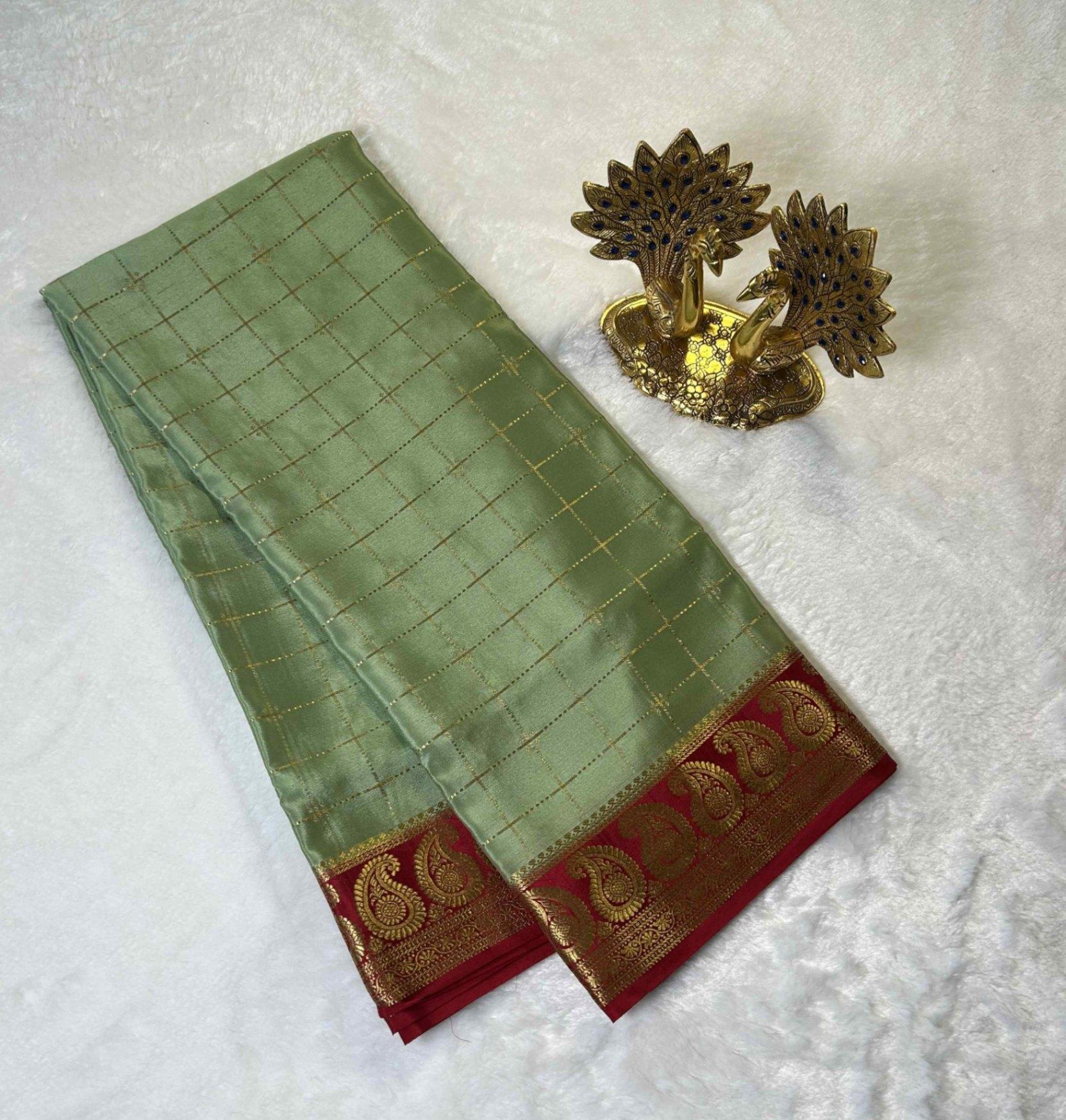 Buy Pure Mysore Silk Sarees Online