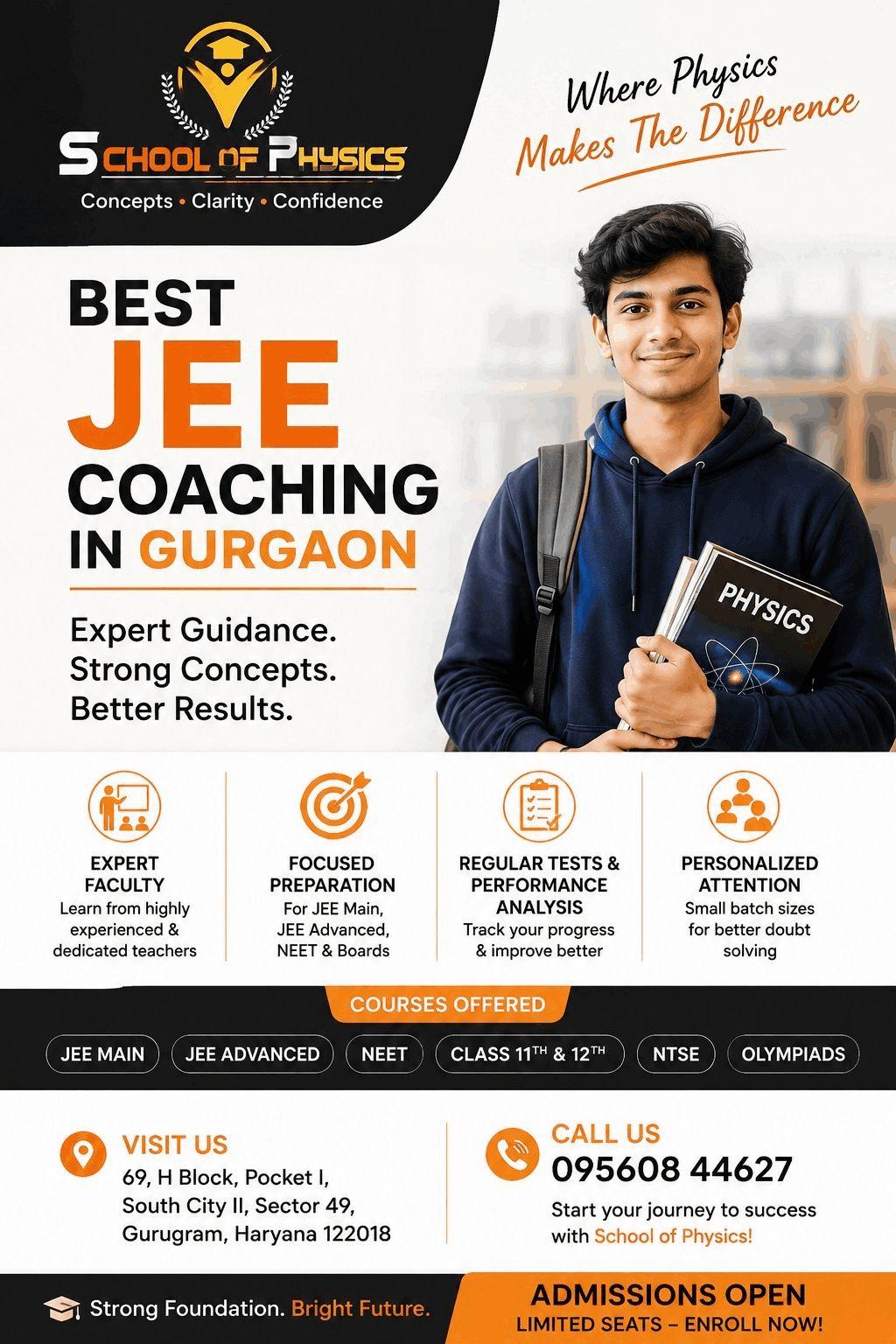 School of Physics |Best JEE Coaching in Gurgaon 