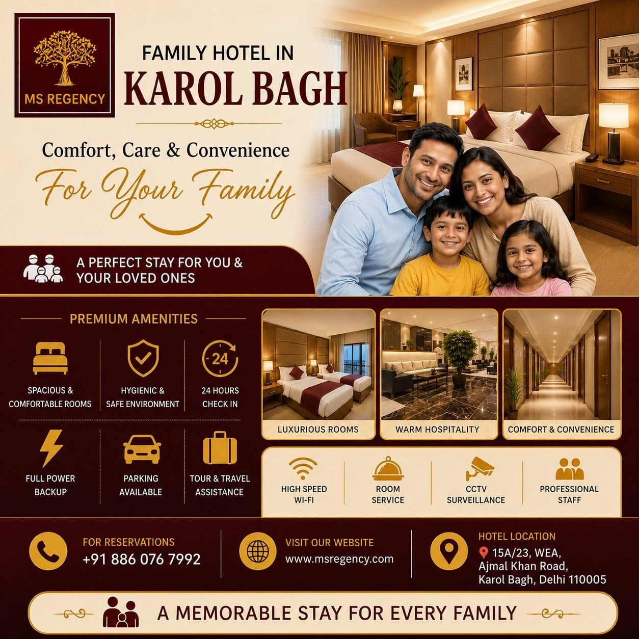 Hotel Near Ganga Ram Hospital