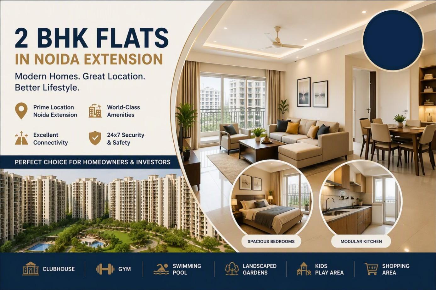Premium 2 BHK Apartments in Greater Noida West for a Better Lifestyle