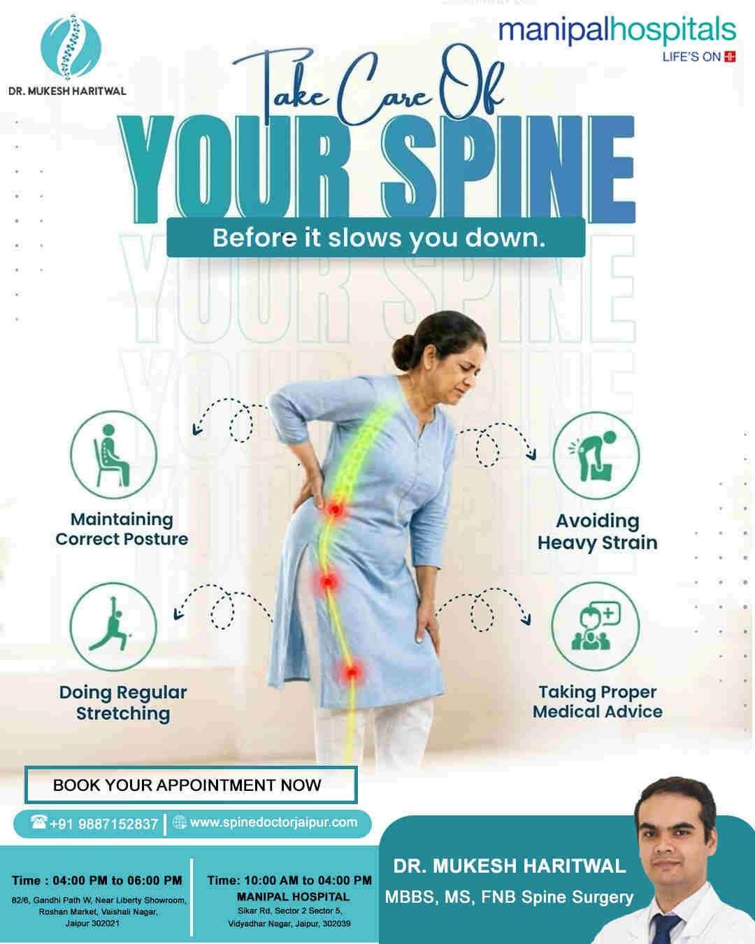 Best Surgeon for Spine Treatment in Jaipur