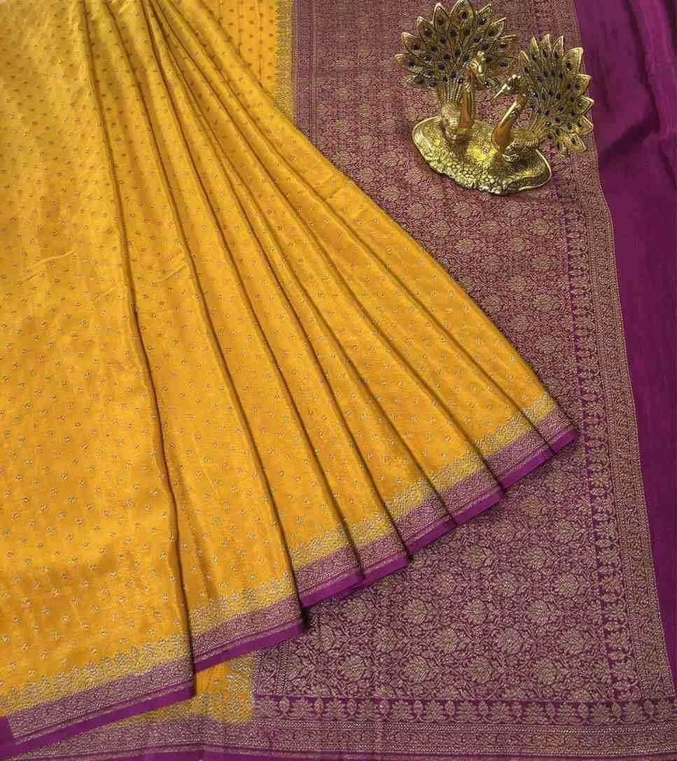 Buy Pure Banarasi Silk Sarees Online | Shop Now