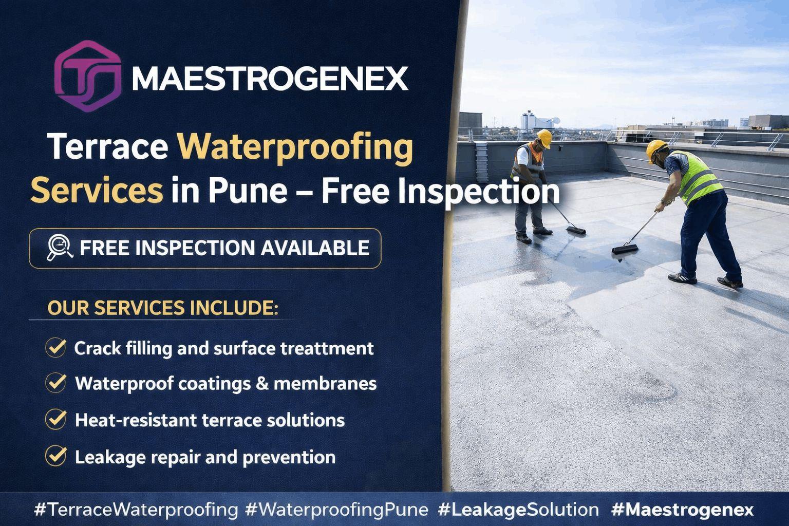  Waterproofing for terrace in Pune 