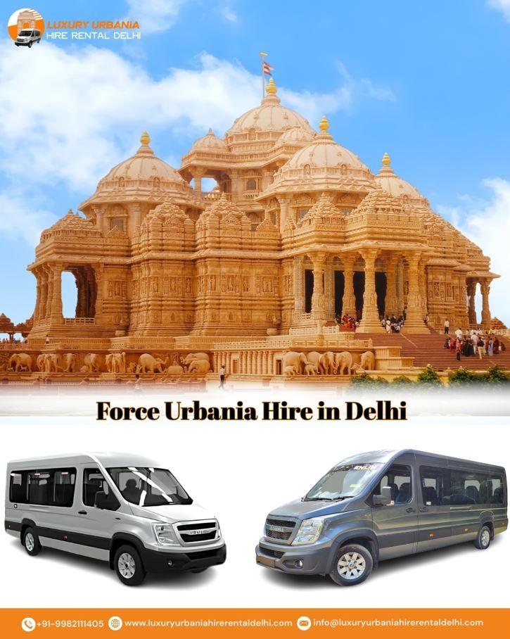 Force Urbania Hire in Delhi | Luxury Urbania Rental