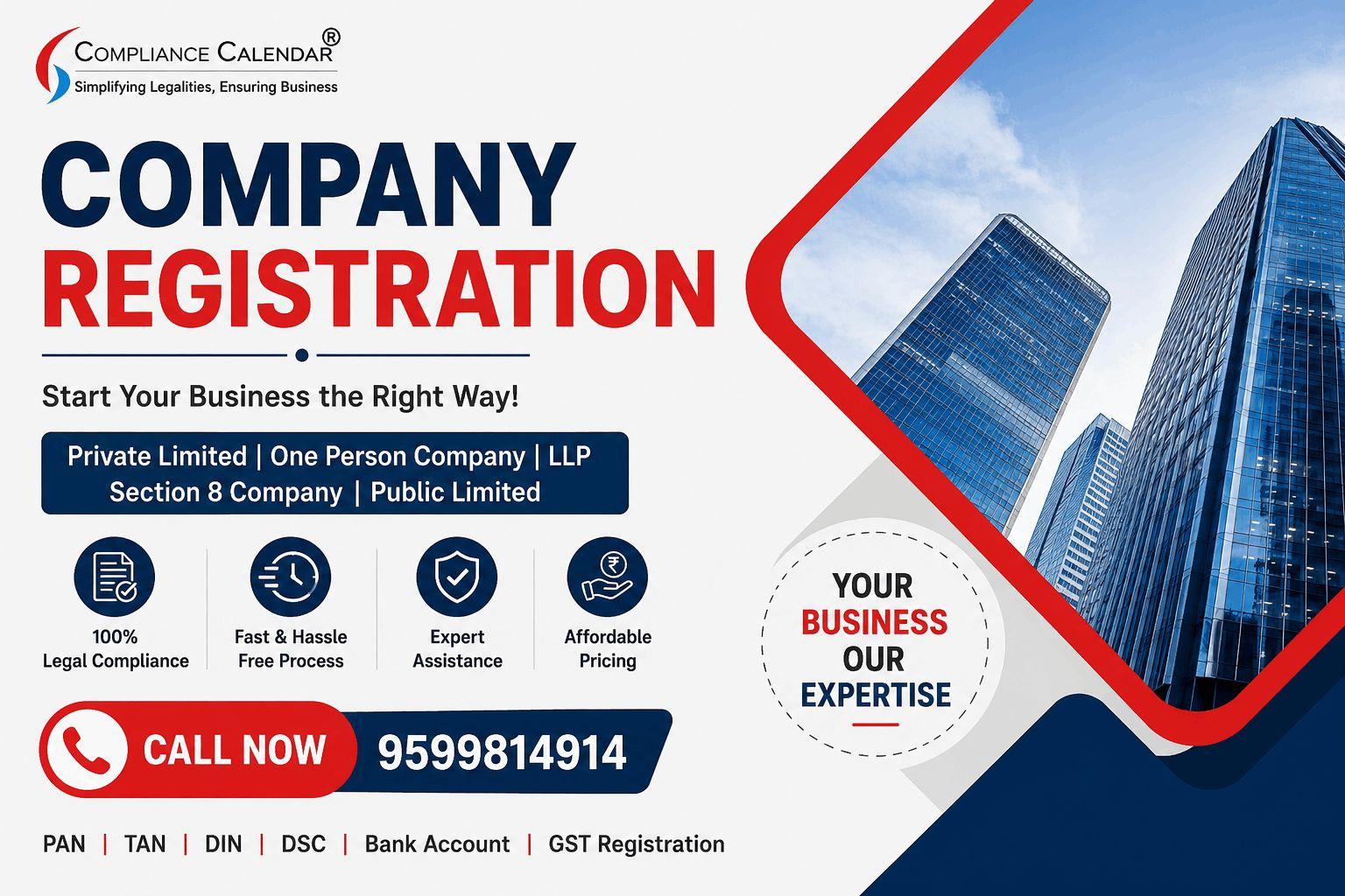 Affordable Company Registration Services in India