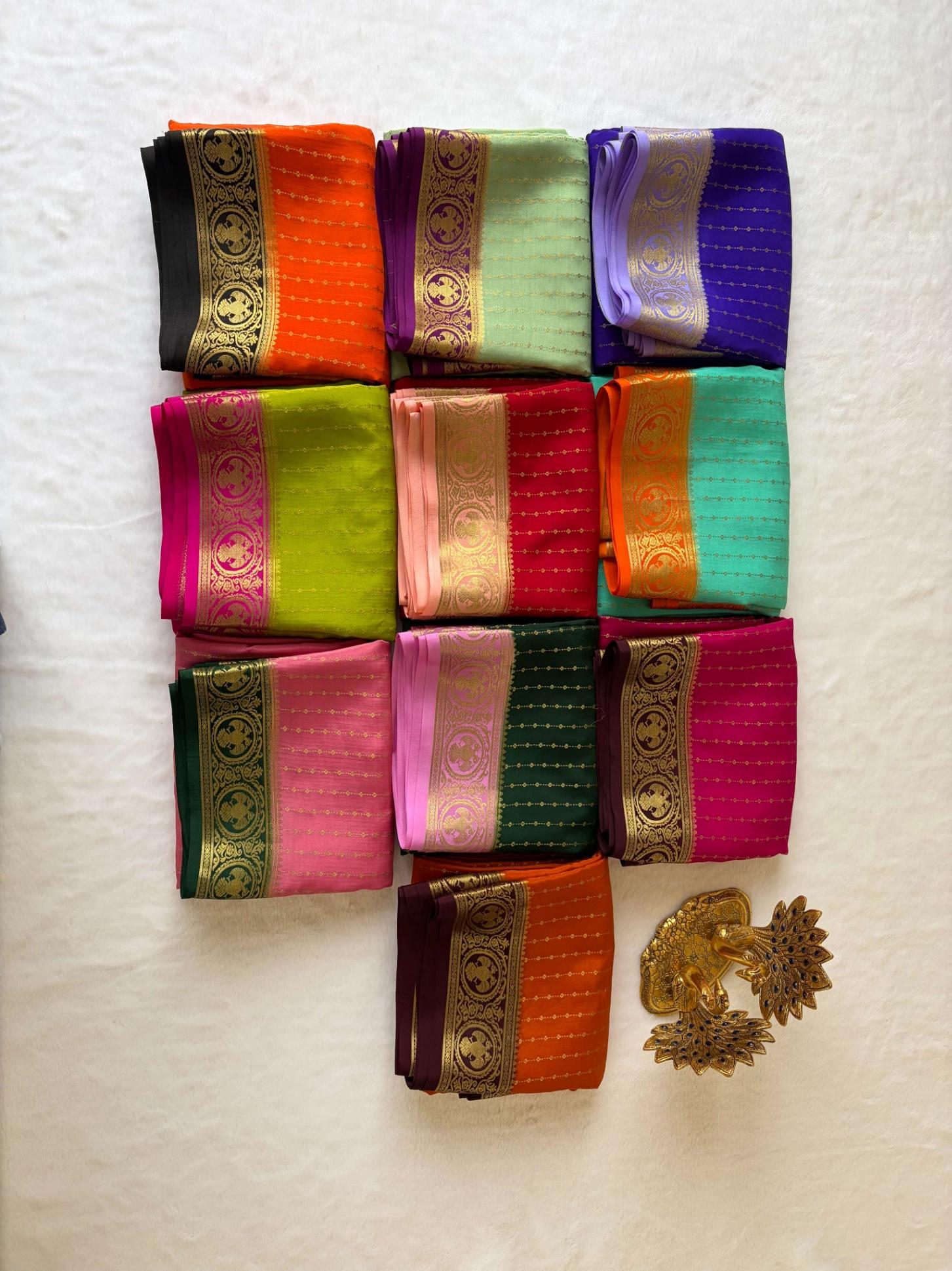 Shop Beautiful Mysore Silk Sarees Online at Sri Sai Mysore Silks