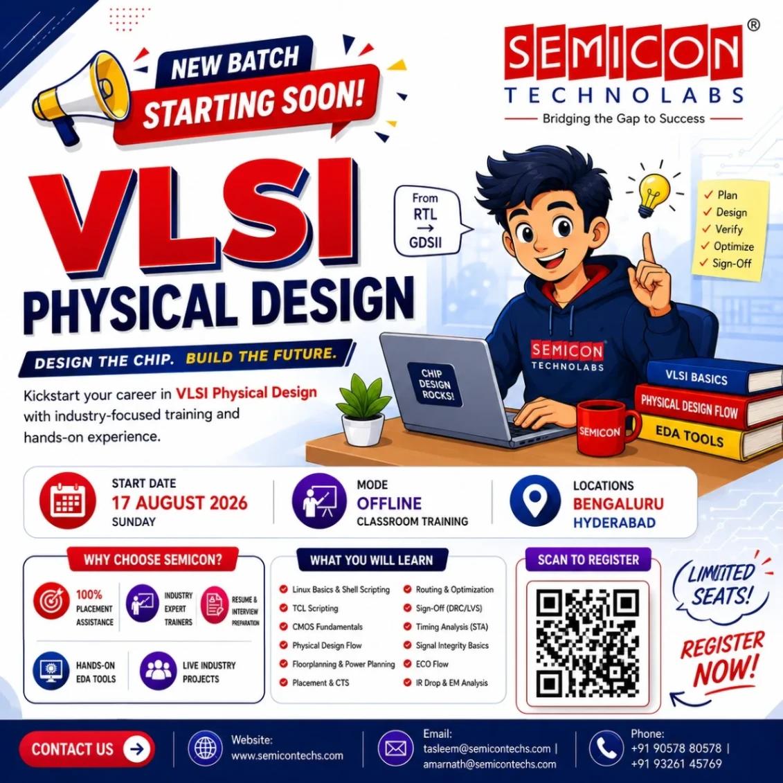 Best VLSI Training Institute in Bangalore & Hyderabad | Semicon Techno Labs