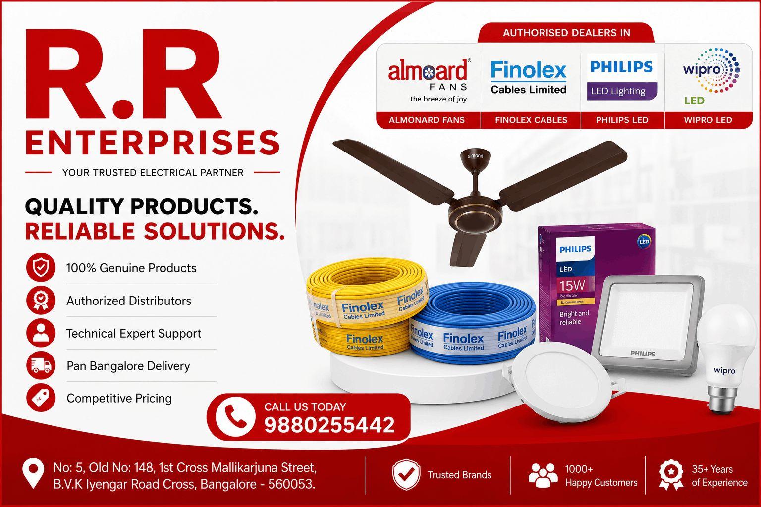 Premium Electrical Supplies in Bangalore  Request a Free Quote!