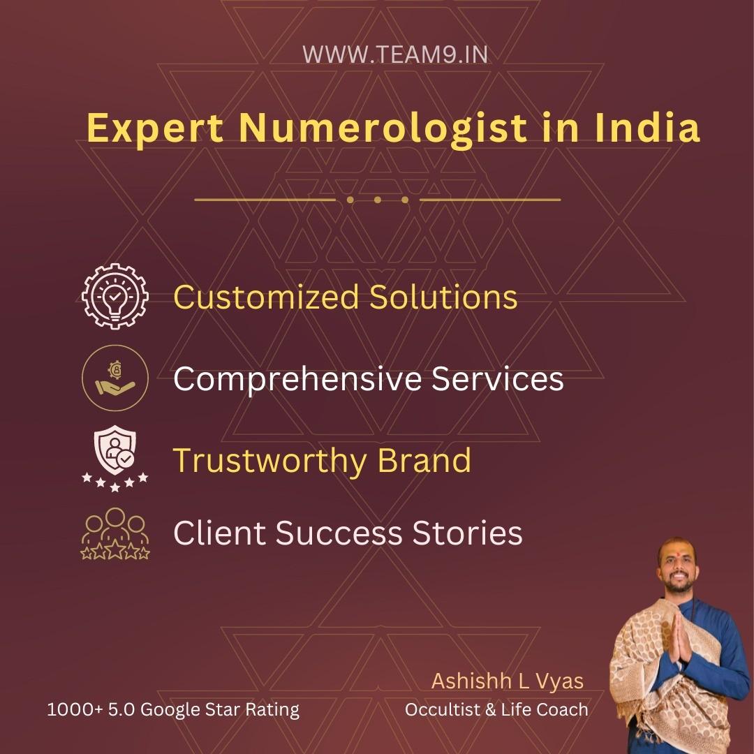 Trusted Online Numerologist in Mumbai | Consult TEAM9