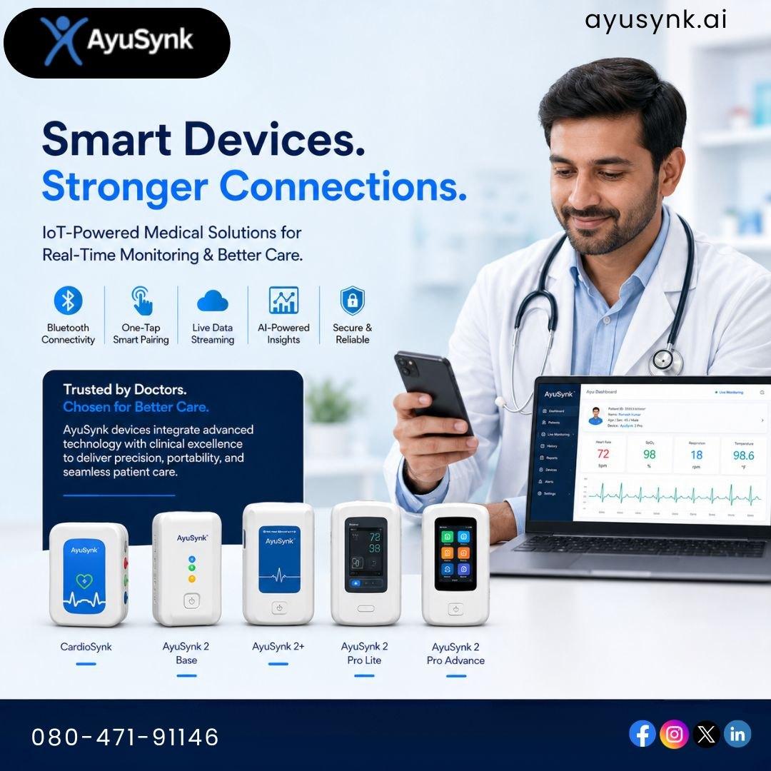 Stethoscope with Amplifier  Smart Diagnostic Devices by AyuSynkai