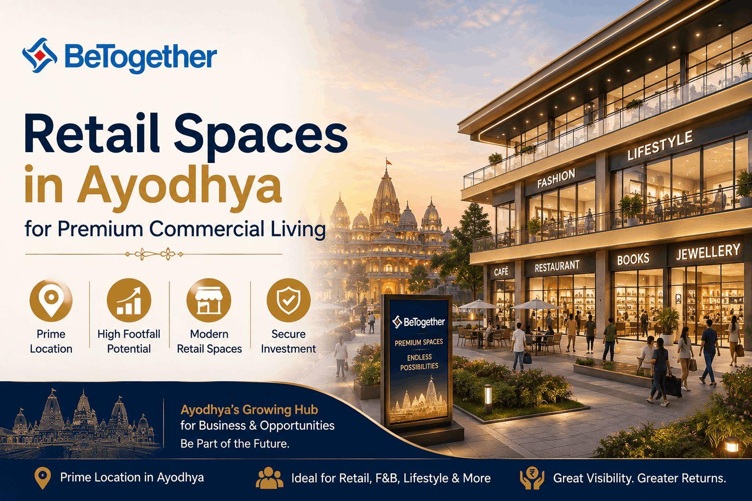 Retail Spaces in Ayodhya for Premium Commercial Living