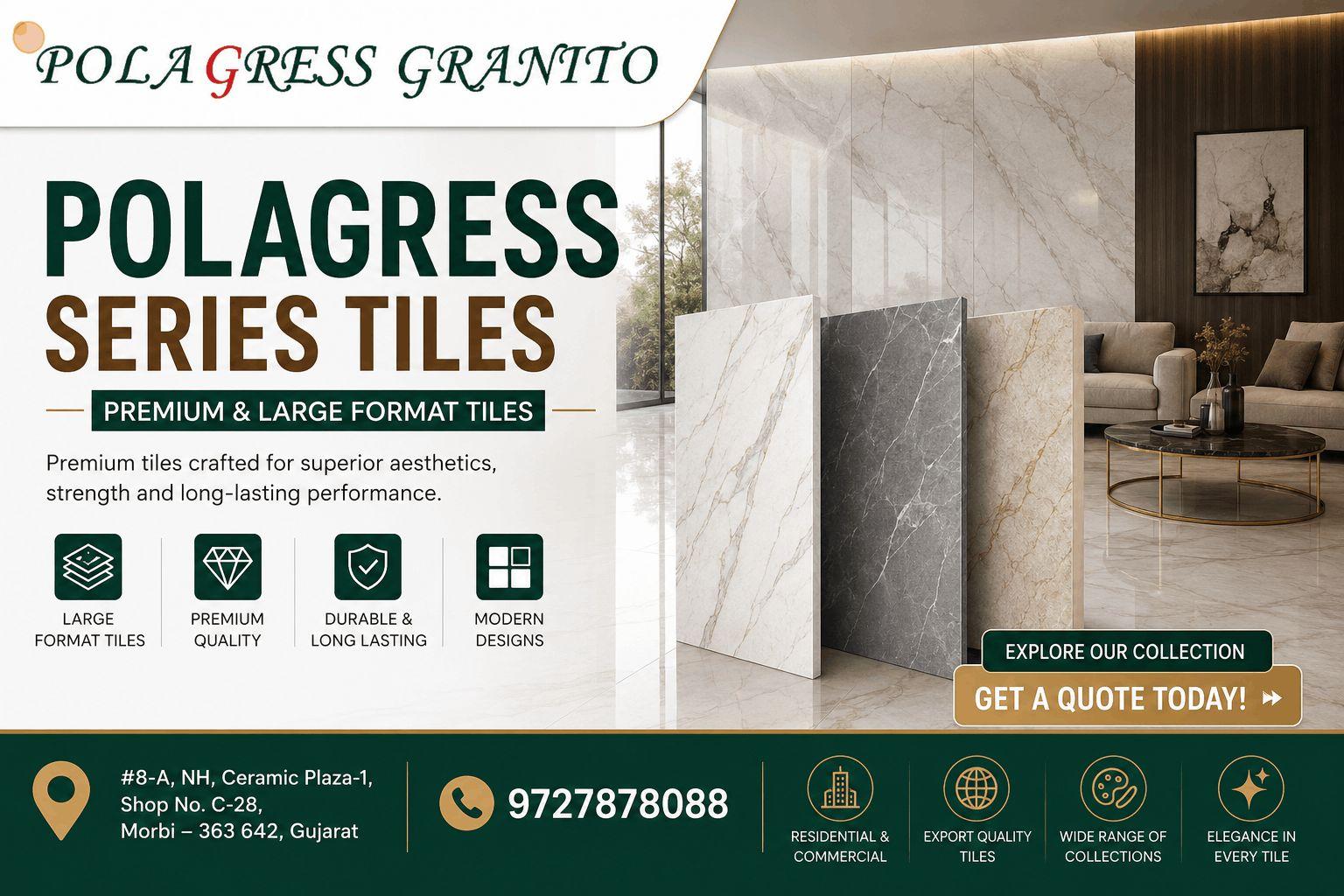 Tiles Manufacturer in Morbi | Polagress Granito