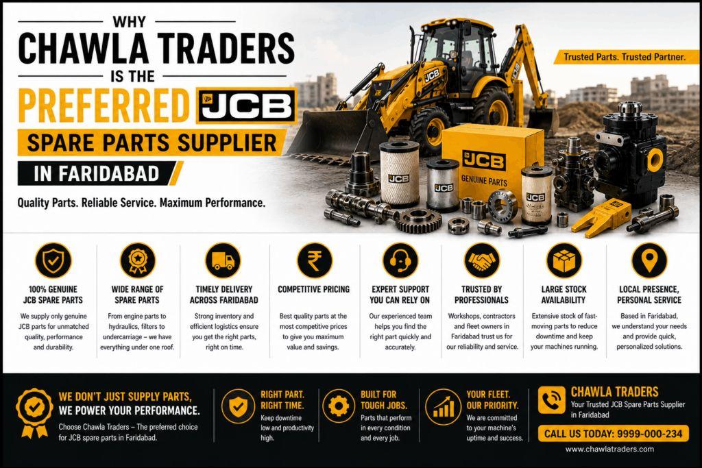 Best JCB Parts Supplier in Faridabad Chawla Traders