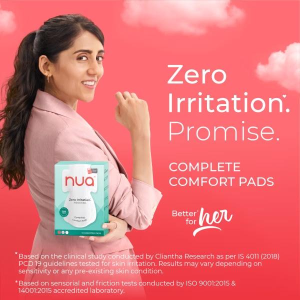 Buy Sanitary Pads Online India Rash-Free and Toxic-Free Nua