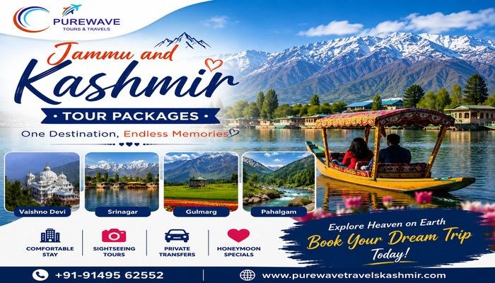 Jammu and Kashmir Tour Package: Purewave Tours & Travels