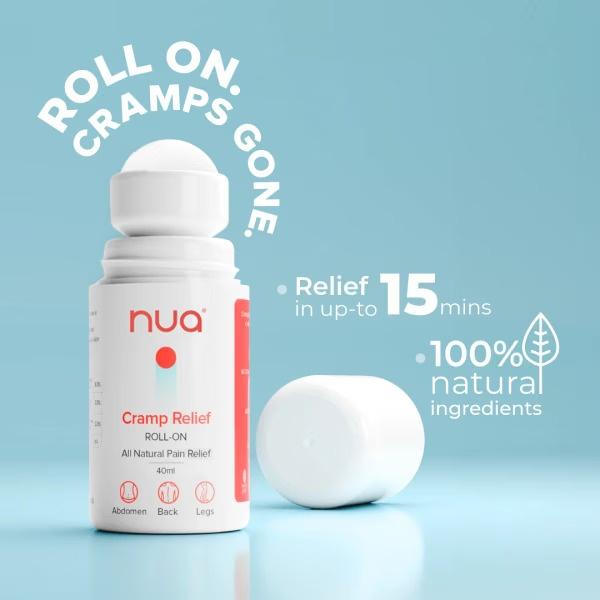 Cramp Relief Roll On Natural Period Pain Solution
