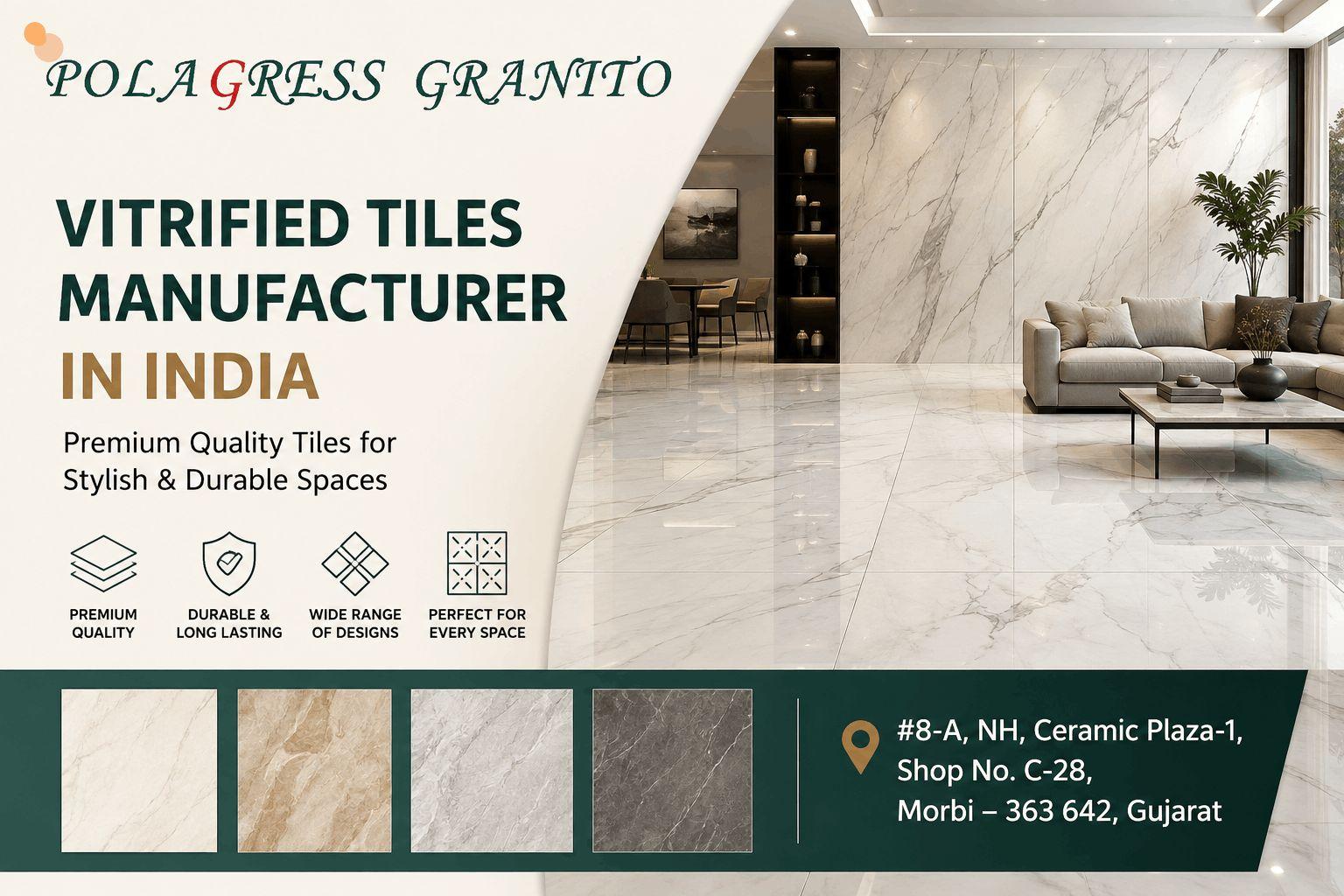 Vitrified Tiles Manufacturer in India | Premium Quality Tiles