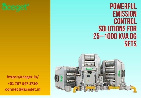 Powerful Emission Control Solutions for 25*1000 kVA DG Sets