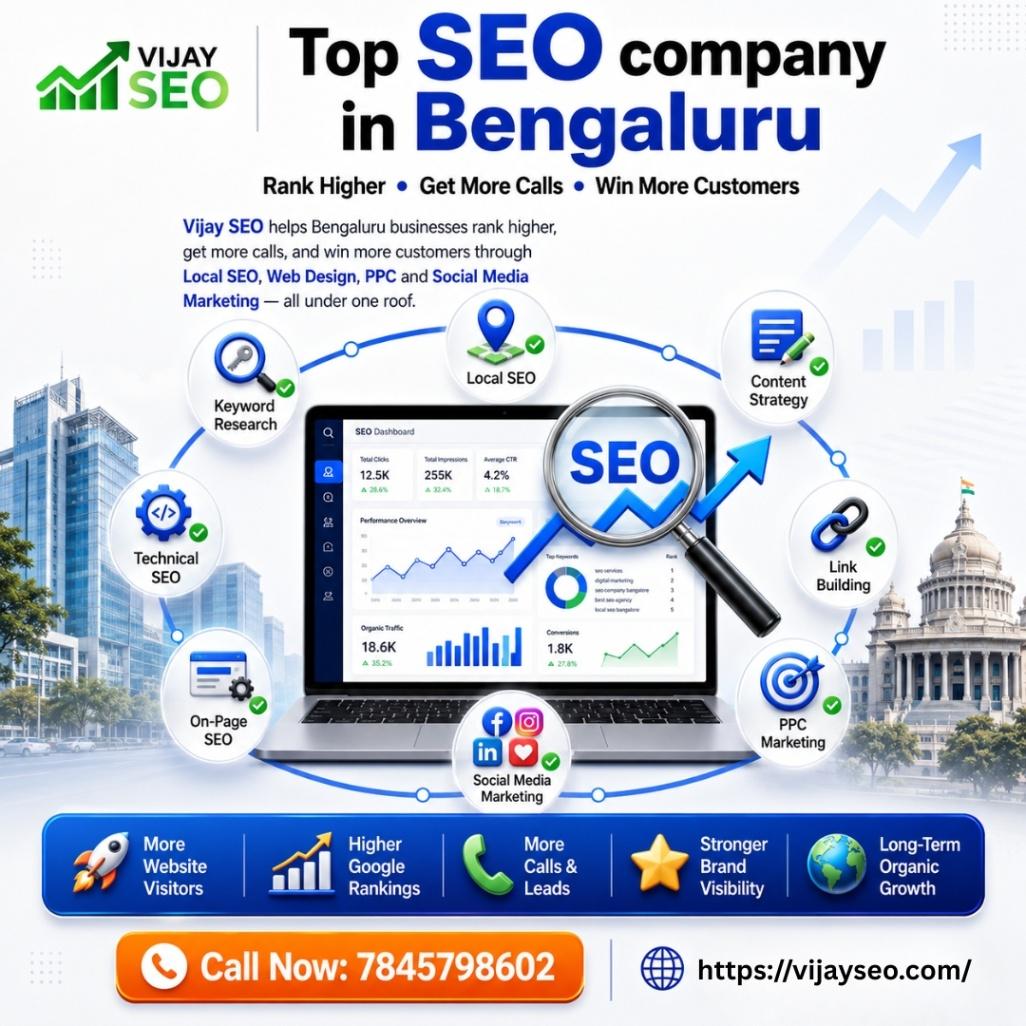 Top SEO Company in Bengaluru 