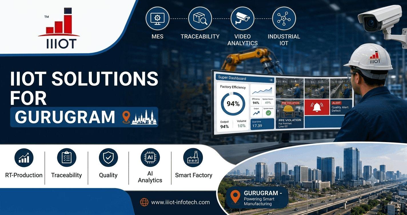 Industrial IoT Solutions in Delhi for Smart Manufacturing