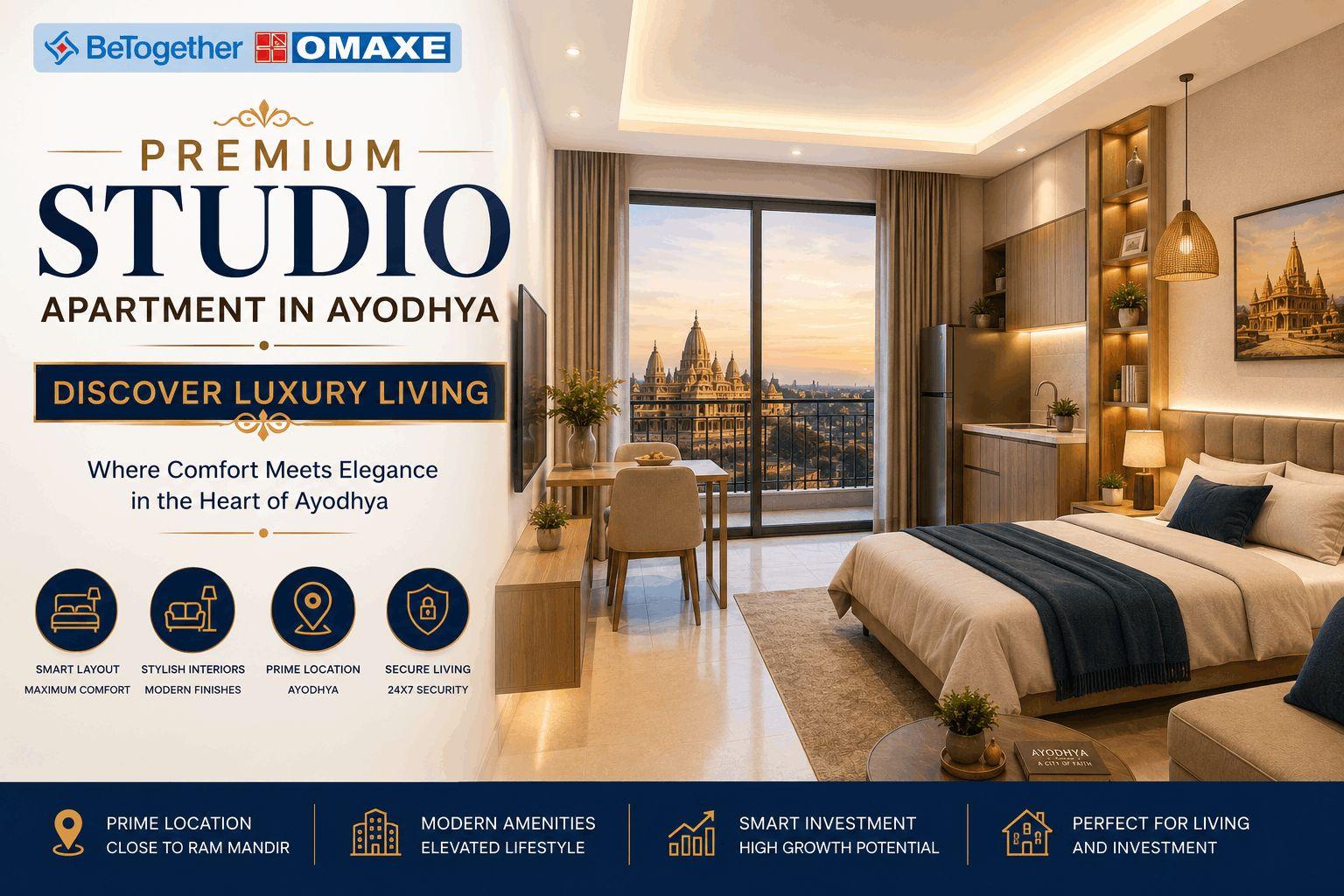 Premium Studio Apartment in Ayodhya Discover Luxury Living