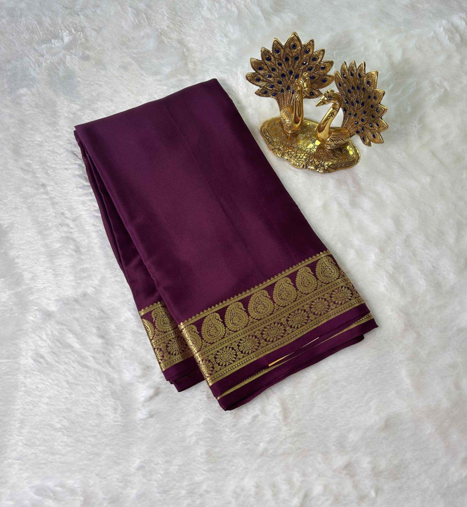 Traditional Mysore Silk Sarees Ganganagar Explore Classic Designs