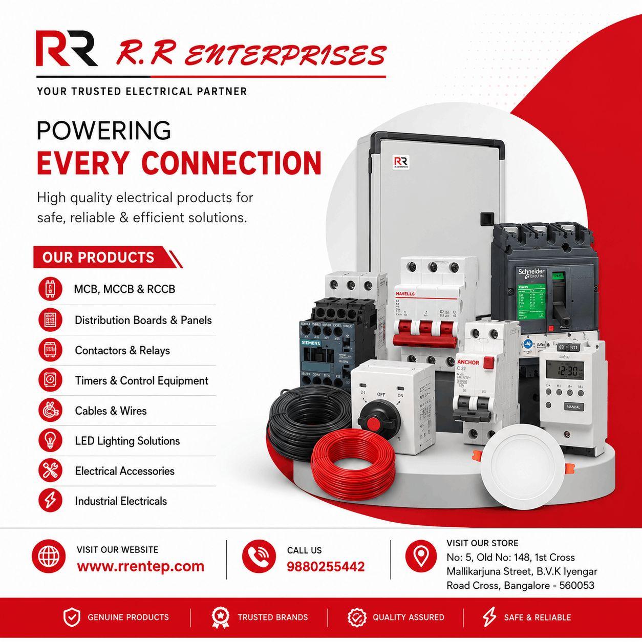 Reliable Electrical & Automation Supplier in Bangalore