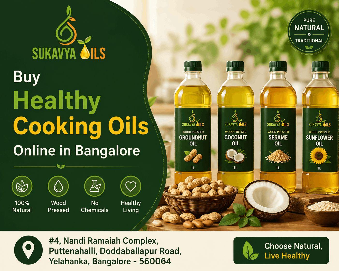 Buy Healthy Cooking Oils Online in Bangalore