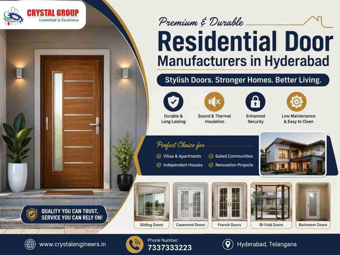 Residential Door Manufacturers in Hyderabad