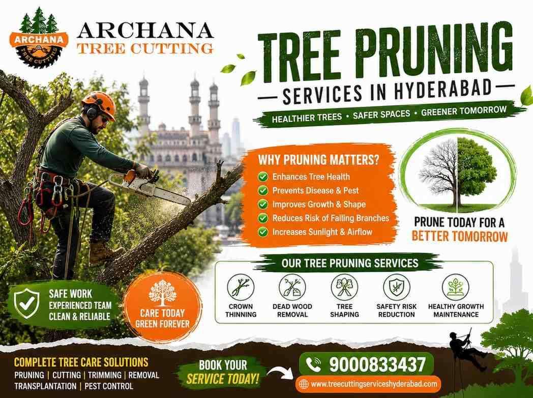 Tree Pruning Services in Hyderabad