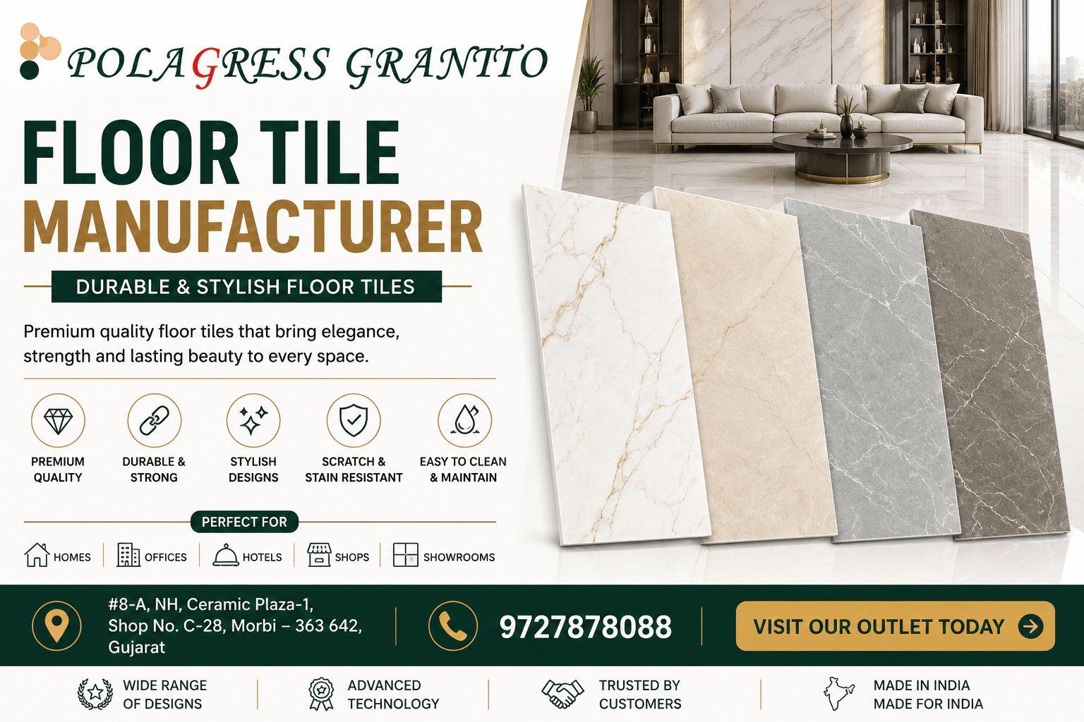 Floor Tiles in Gujarat | Premium Quality Tiles