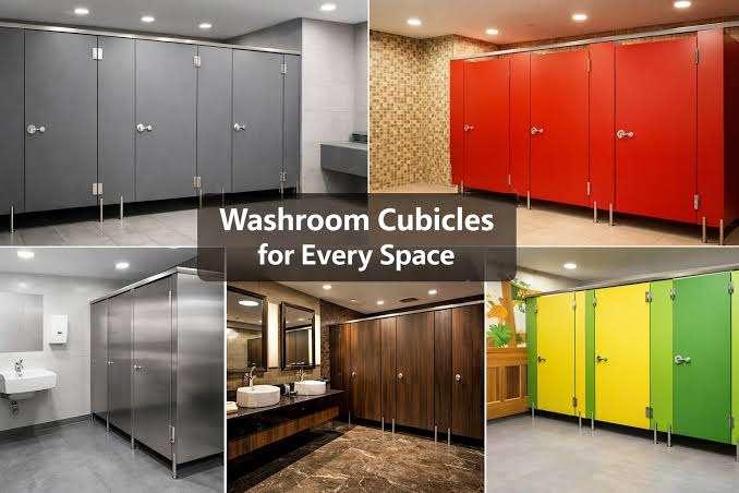 Premium HPL Toilet Cubicle & Washroom Partition Manufacturer