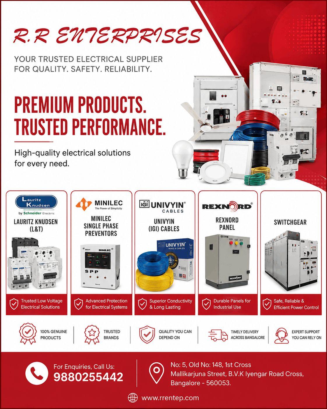 Find Trusted Electrical Products in Bangalore