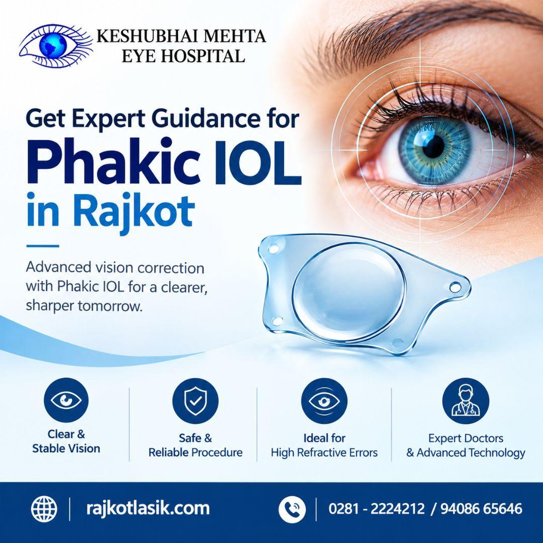 Get Expert Guidance for Phakic IOL in Rajkot