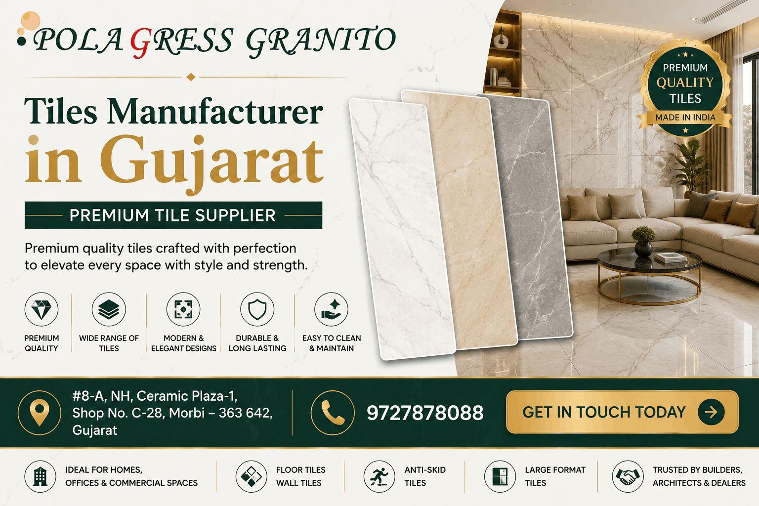 Best Tiles Manufacturer in gujarate
