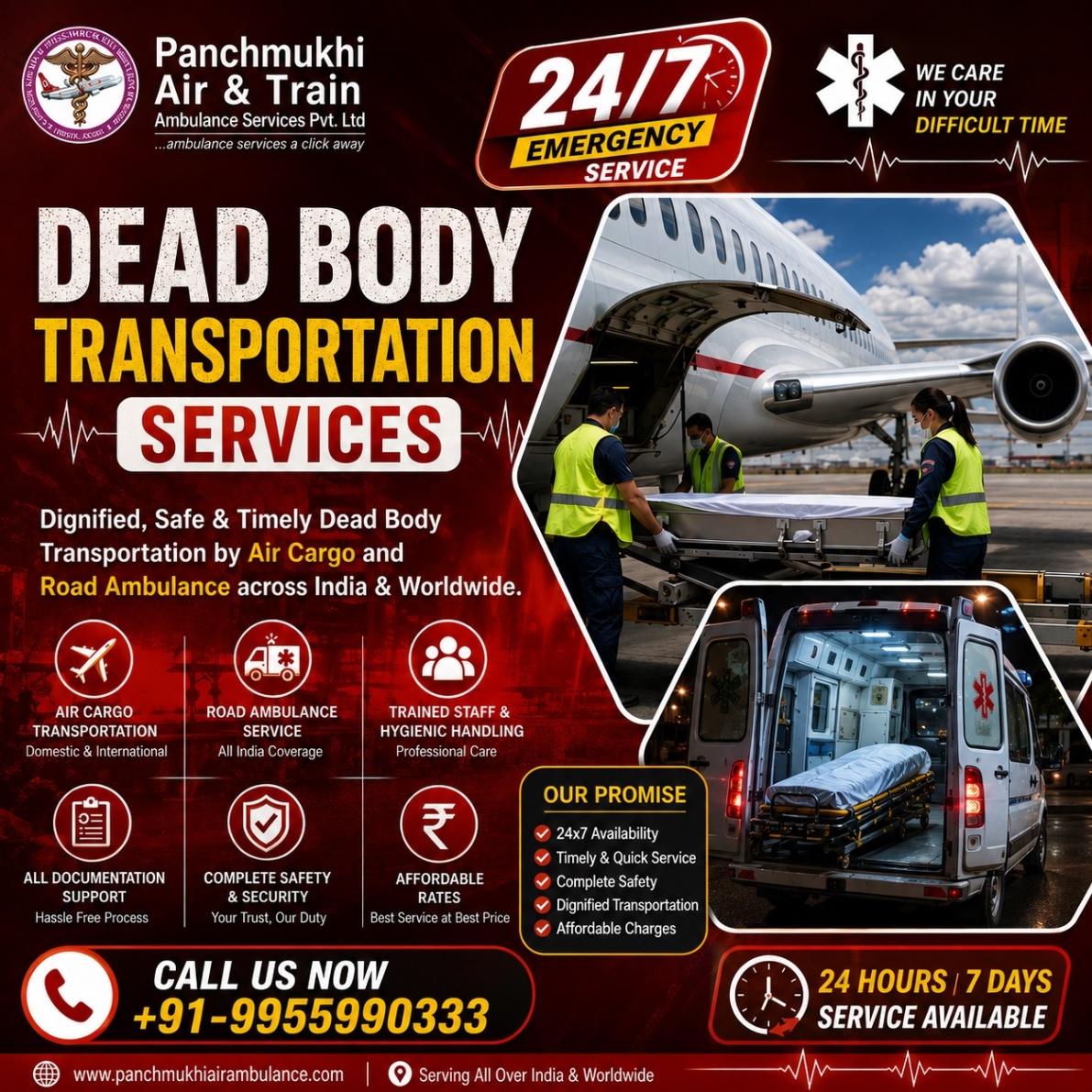 Panchmukhi Body Freezer Box Transportation in Mumbai- Reliable Ambulances