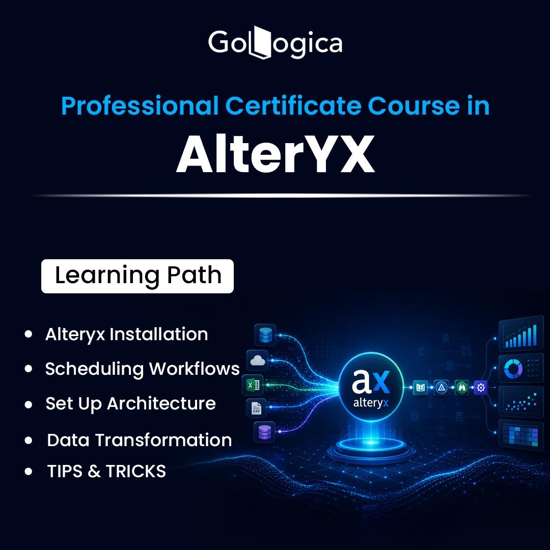Is Alteryx Training in Hyderabad Worth Exploring for Data Careers? | GoLogica