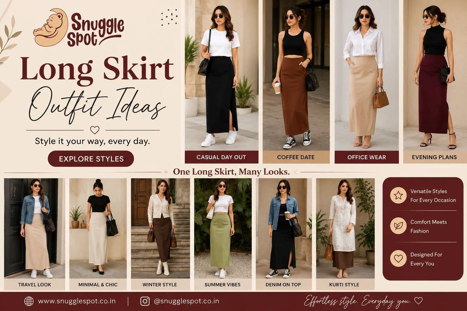 What Makes a Long Skirt Outfit Perfect for Casual Wear?
