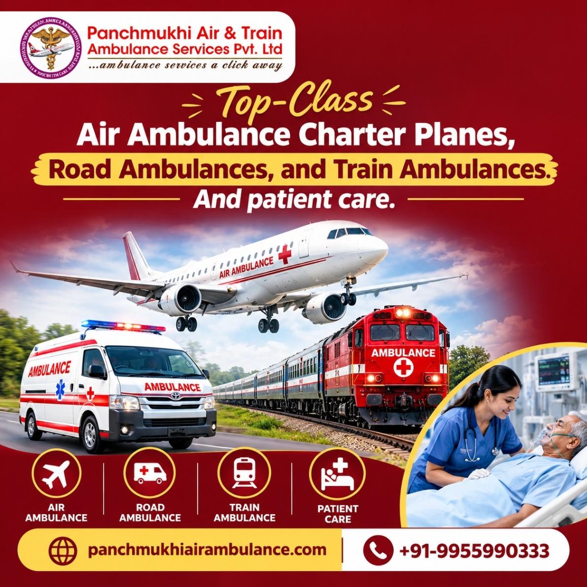 Panchmukhi Air Ambulance Cost from Thiruvananthapuram- risk free 