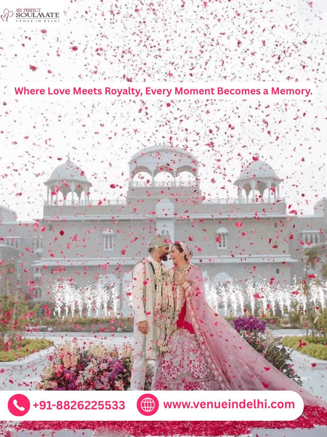 venueindelhi venue in chattarpur  and MG Road. 